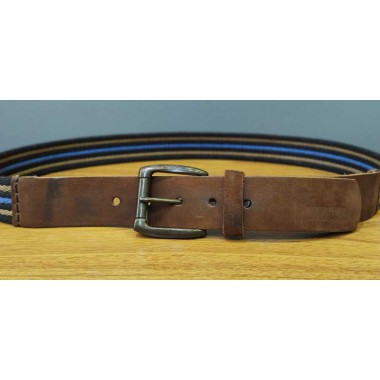 CINTO DE LONA SW4 PRETO E AZUL